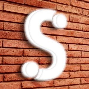 A sample image created for the full-lit Sign product.