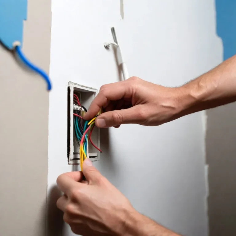 Image of a transformer box showing the wiring from the blog post How to Install a Backlit Sign.